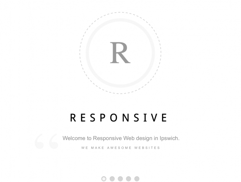 Responsive web design Ipswich Suffolk